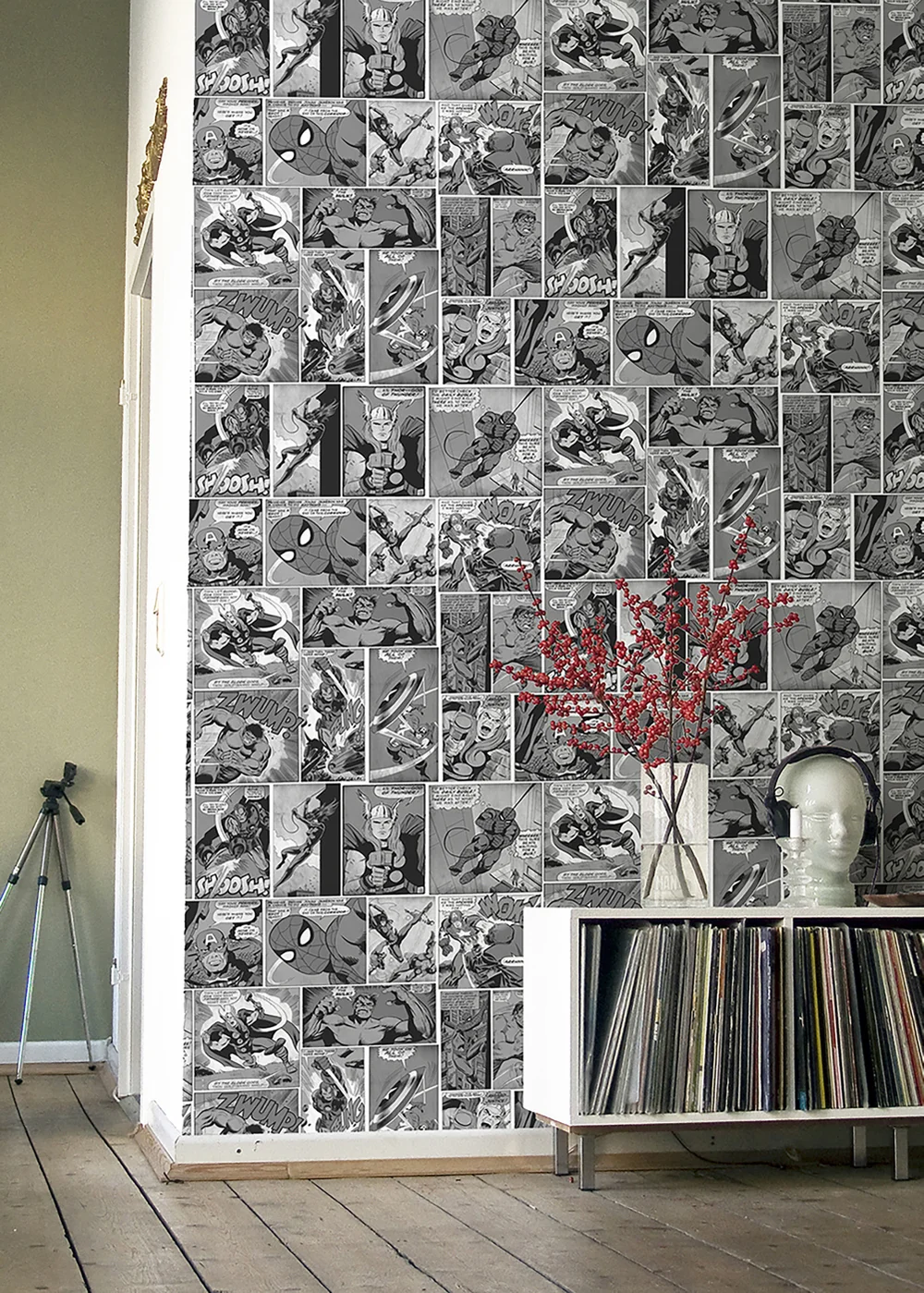 Marvel Comic Strip Wallpaper - One Size Image 2