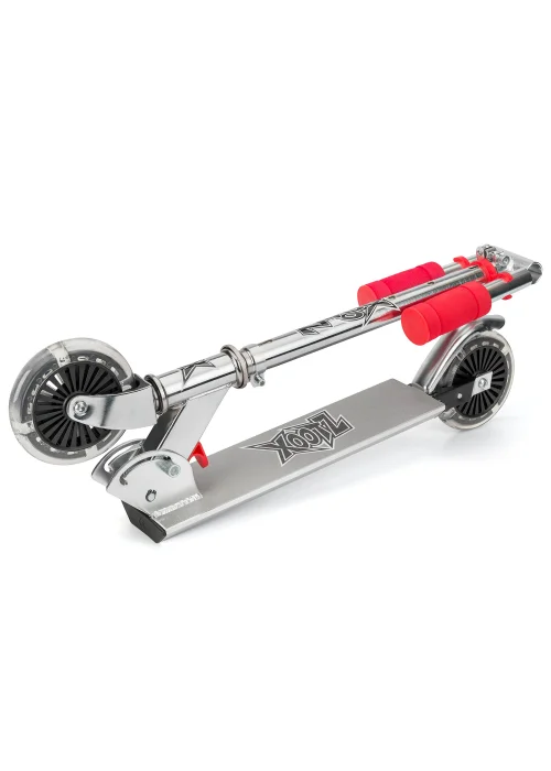 Xootz Folding Scooter LED Wheels - One Size Image 2