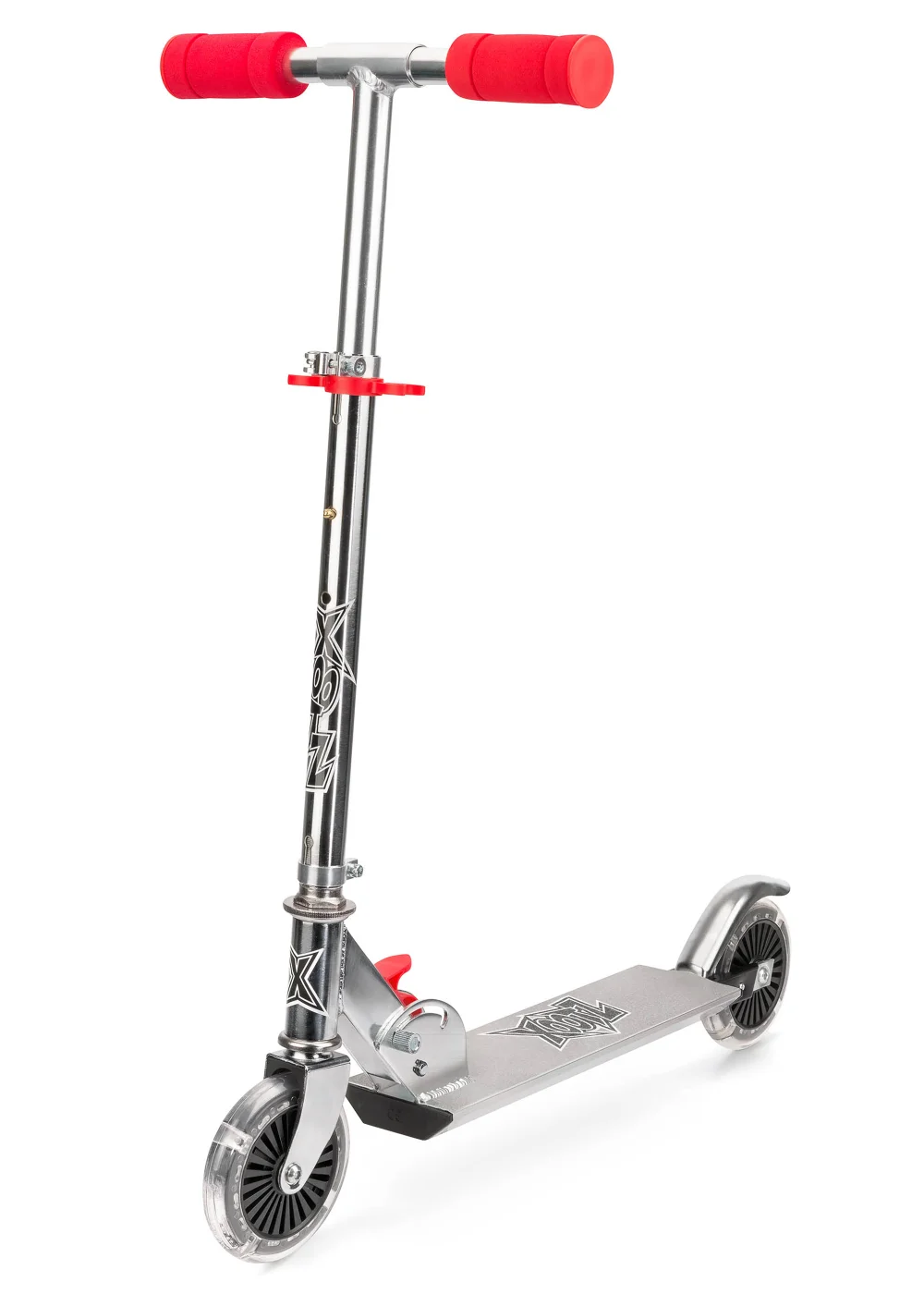 Xootz Folding Scooter LED Wheels - One Size Image 1