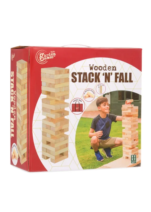 Garden Games Giant Stack 'N' Fall - One Size Image 5