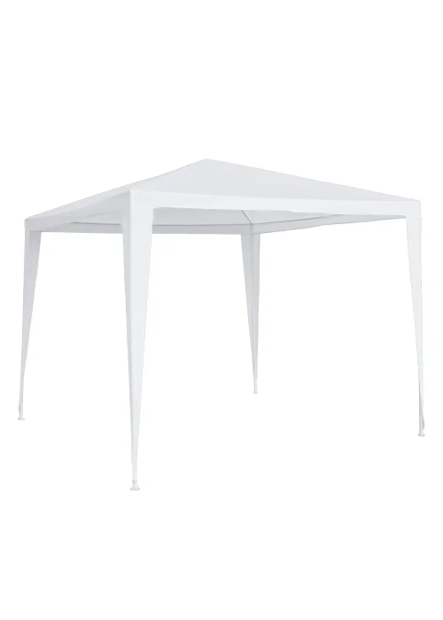 Outsunny Garden Gazebo Tent (2.7m x 2.7m) - One Size Image 1