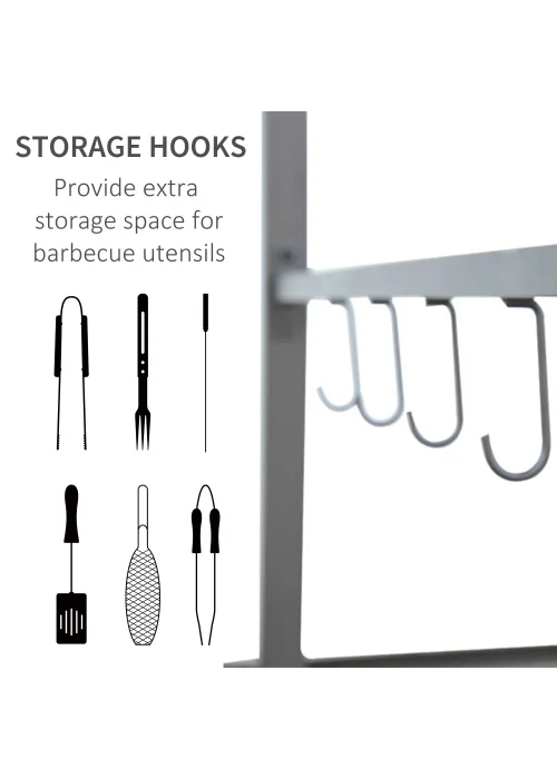 Outsunny Beige Garden Gazebo Tent (2m x 1.5m x 2m) - One Size Image 4