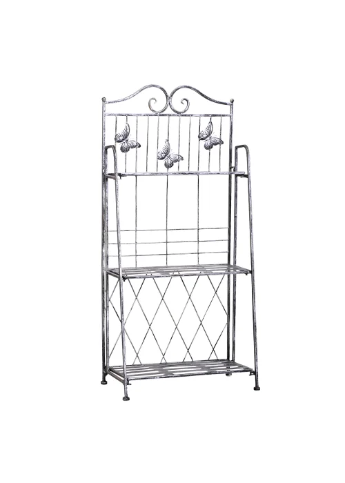 Outsunny Freestanding 3-Tier Garden Plant Stand - No Size Image 2