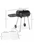 Outsunny Portable Charcoal Steel Grill Barbecue (96cm x 60cm x 83cm) - One Size Image 3
