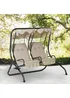 Outsunny 2 Seater Garden Swing Chair (170cm x 136cm x 170cm) - One Size Image 2
