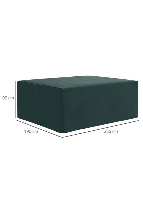 Outsunny Large Outdoor Furniture Cover (235cm x 190cm x 90cm) - No Size Image 3