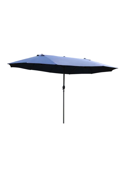 Outsunny Double-Sided Garden Parasol (4.6m) - NO BASE - No Size Image 2