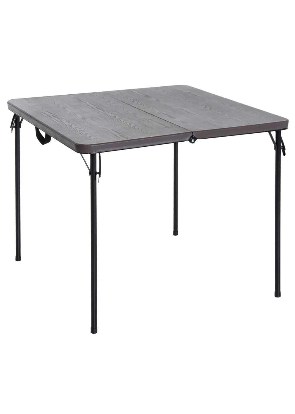 Outsunny Square Folding Picnic Table (86cm x 86cm) - One Size Image 2