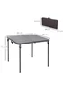 Outsunny Square Folding Picnic Table (86cm x 86cm) - One Size Image 3