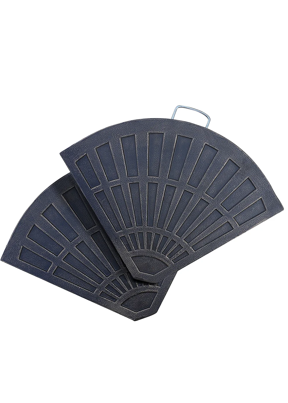 Outsunny 2 Pack Garden Resin Parasol Bases - No Size Image 2