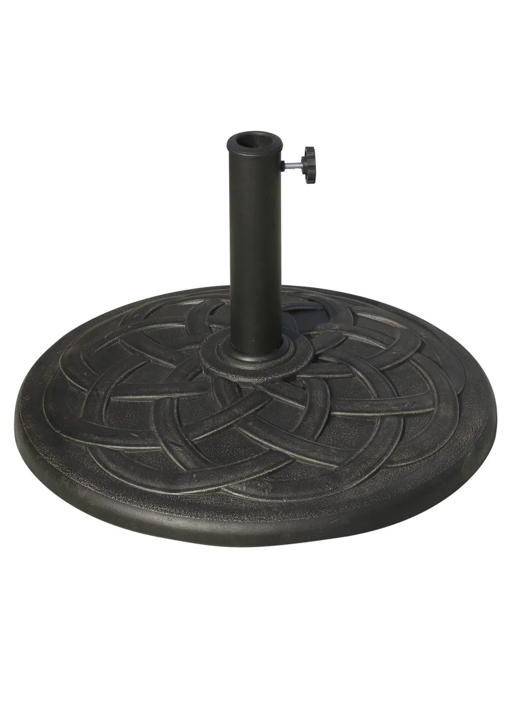Outsunny Resin Umbrella Base (54.5 x 33cm) - No Size Image 2