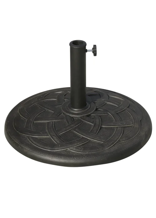 Outsunny Resin Umbrella Base (54.5 x 33cm) - No Size Image 2