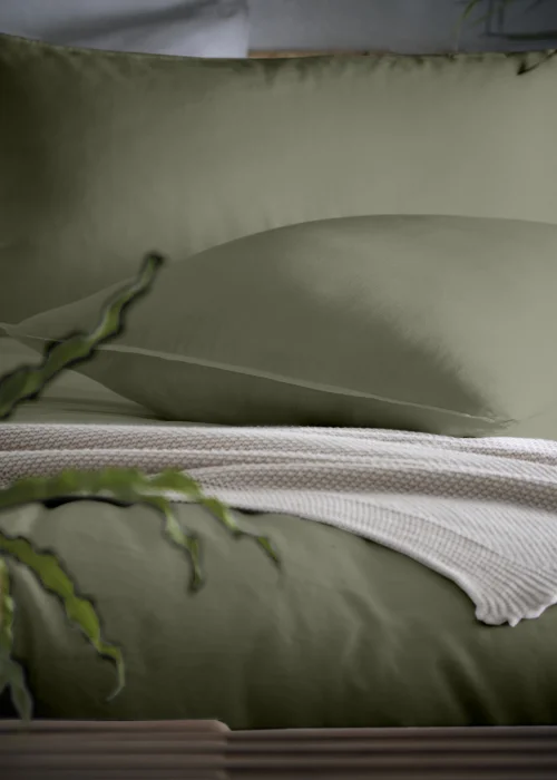 Appletree Cassia Khaki Duvet Cover Set - Double Image 4