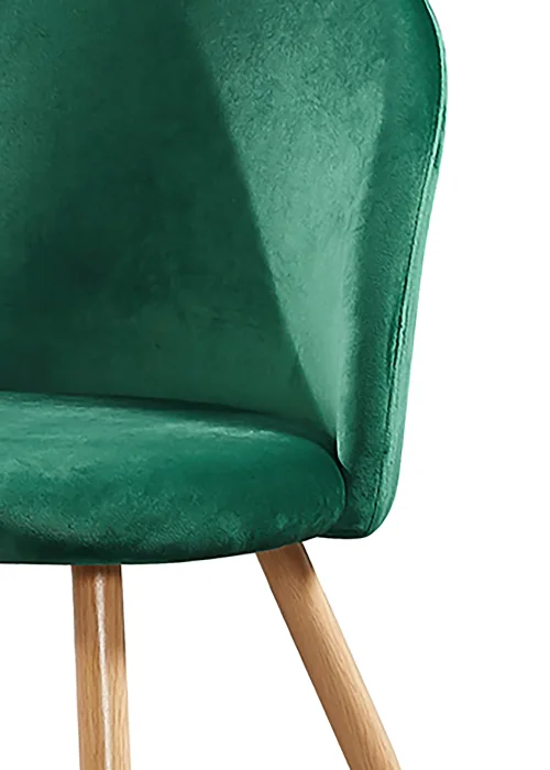 LPD Furniture Set of 2 Venice Dining Chairs Green (780x550x510mm) - No Size Image 3