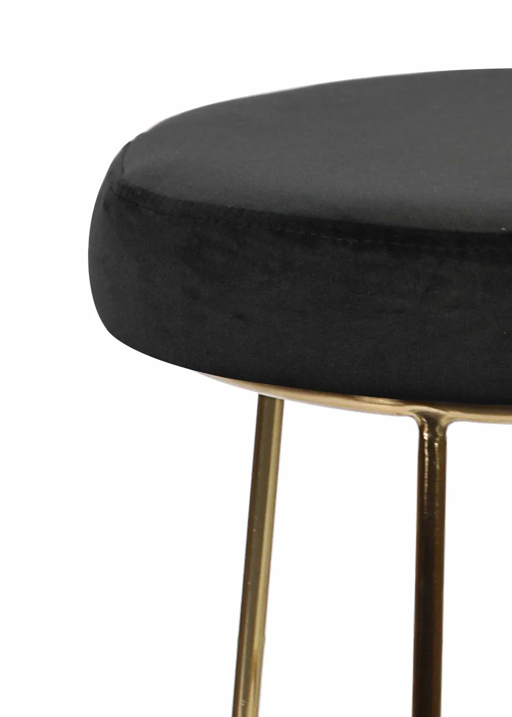 LPD Furniture Set of 2 Opera Bar Stool Black (735x0x465mm) - One Size Image 2
