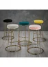 LPD Furniture Set of 2 Opera Bar Stool Black (735x0x465mm) - One Size Image 3