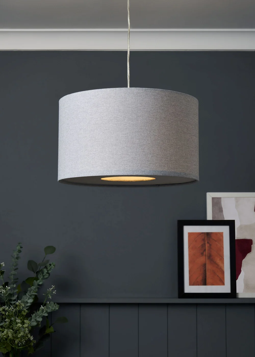 BHS Merle Easy Fit Light Shade (22cm x 39.5cm x 39.5cm) - One Size Image 1