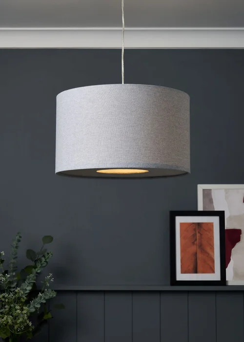 BHS Merle Easy Fit Light Shade (22cm x 39.5cm x 39.5cm) - One Size Image 1