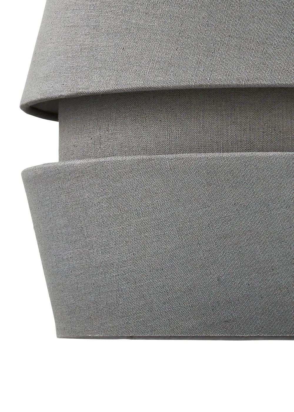 BHS Three Layer Linen Easyfit Shade Grey (21.5cm x 31cm) - One Size Image 2