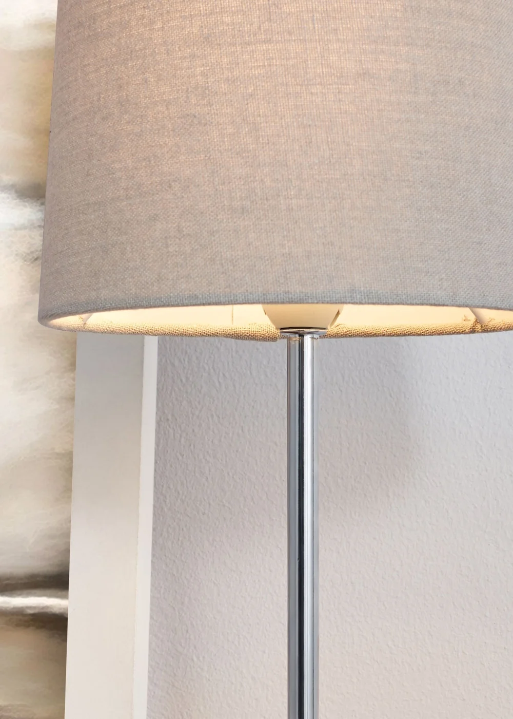 BHS Grey Touch Stick Table Lamp (40cm x 15cm x 15cm) - One Size Image 3