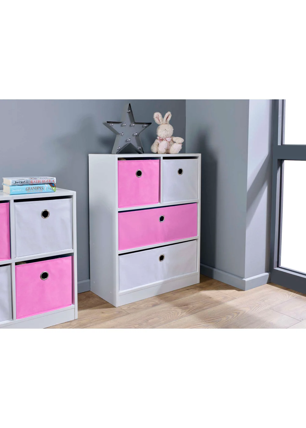 Lloyd Pascal Jazz 2+2 Storage Unit (83cm x 63cm x 30cm) - One Size Image 1