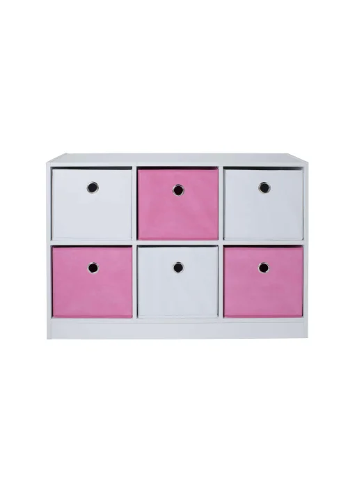 Lloyd Pascal Jazz 6 Cube Storage Unit (65cm x 95cm x 30cm) - One Size Image 1
