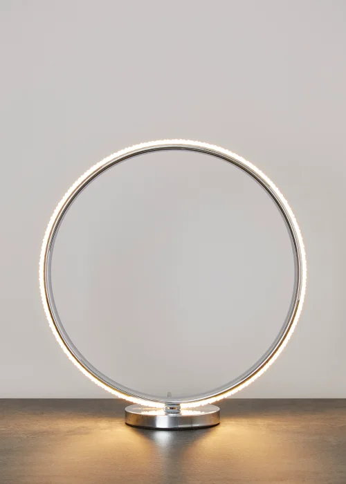 Inlight LED Ring Table Lamp (36.5cm x 35cm x 13cm) - One Size Image 3