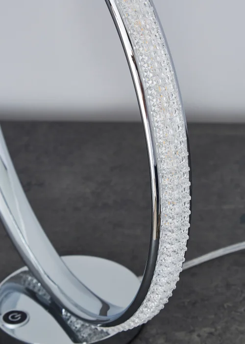 Inlight LED Ring Table Lamp (36.5cm x 35cm x 13cm) - One Size Image 2
