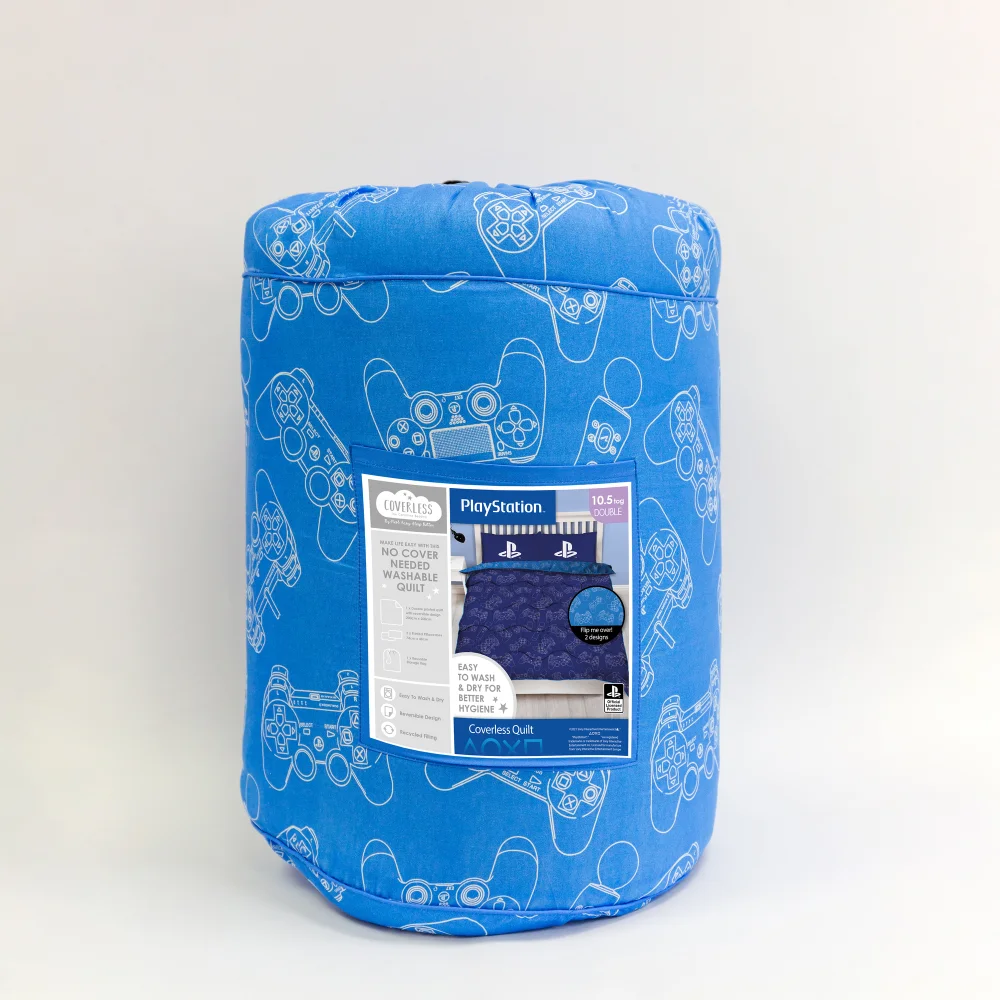 Rest Easy Sleep Better Playstation Lineup Coverless Duvet - Single Image 5