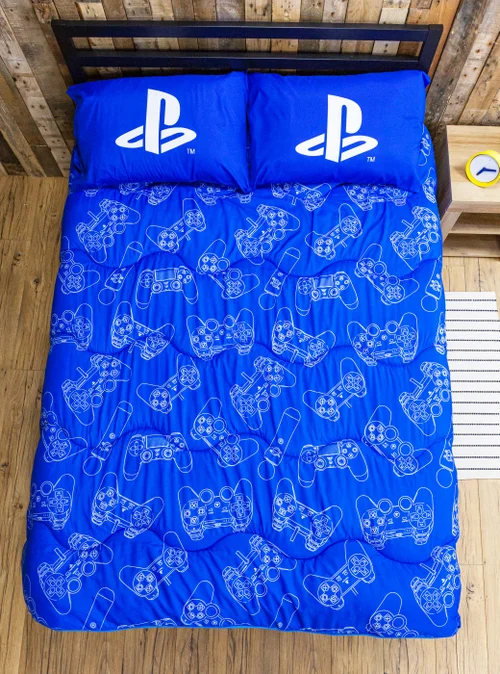 Rest Easy Sleep Better Playstation Lineup Coverless Duvet - Single Image 4