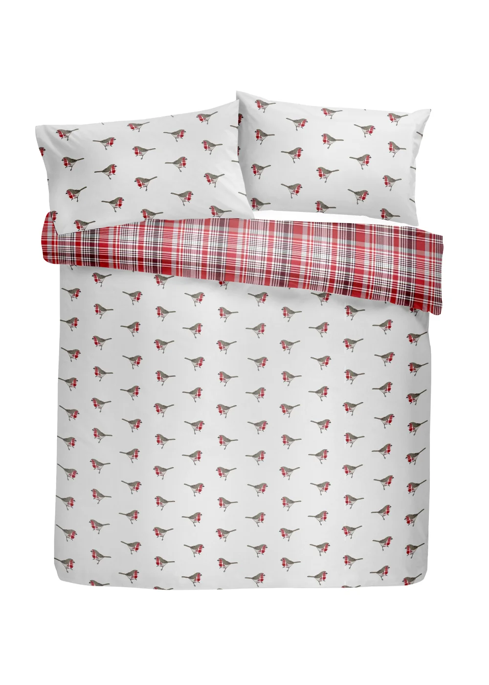 Fusion Christmas Robin Duvet Cover - Single Image 4