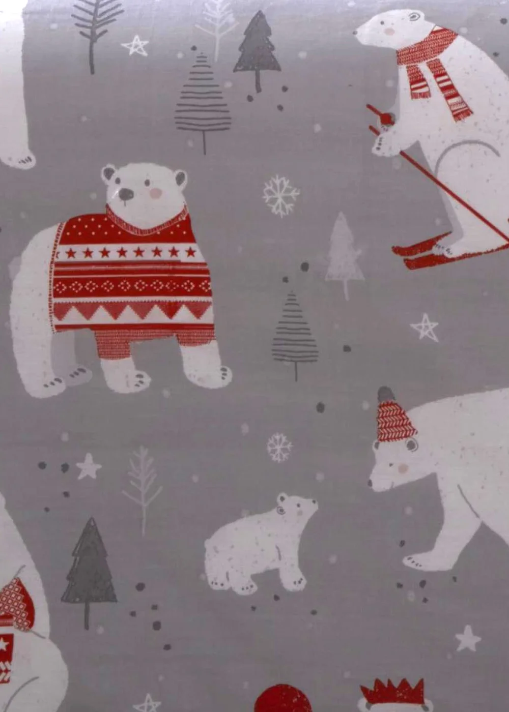 Bedlam Polar Bears Easy Care Duvet Cover - Single Image 3