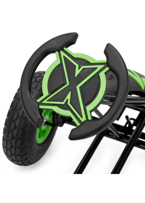 Xootz Viper Pedal Go Kart – Green & Black - No Size Image 5