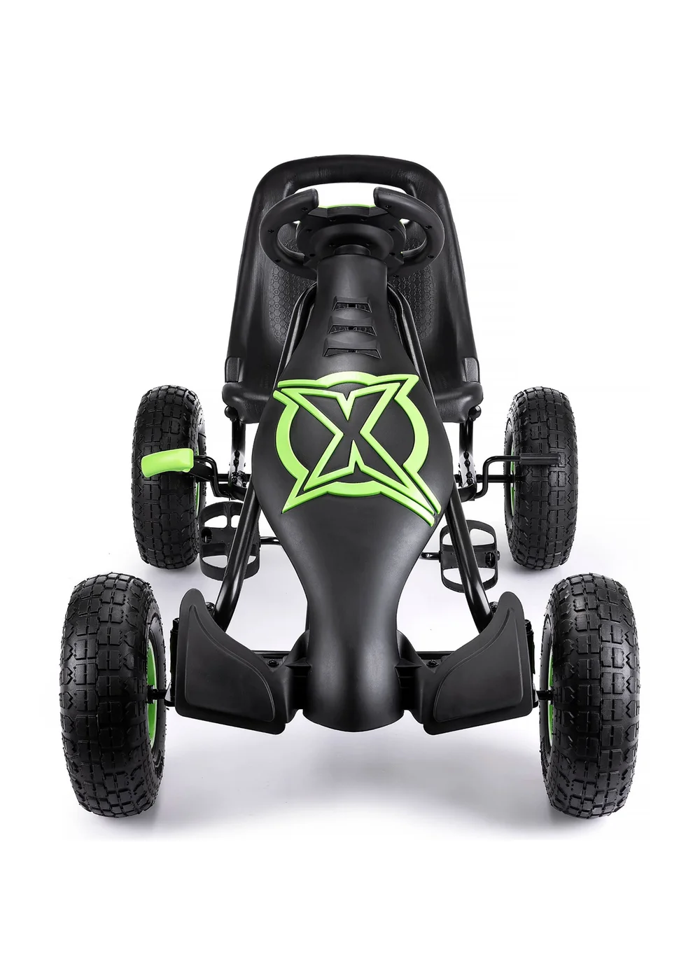 Xootz Viper Pedal Go Kart – Green & Black - No Size Image 4