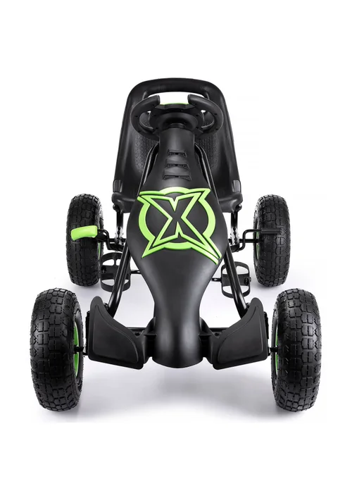 Xootz Viper Pedal Go Kart – Green & Black - No Size Image 4
