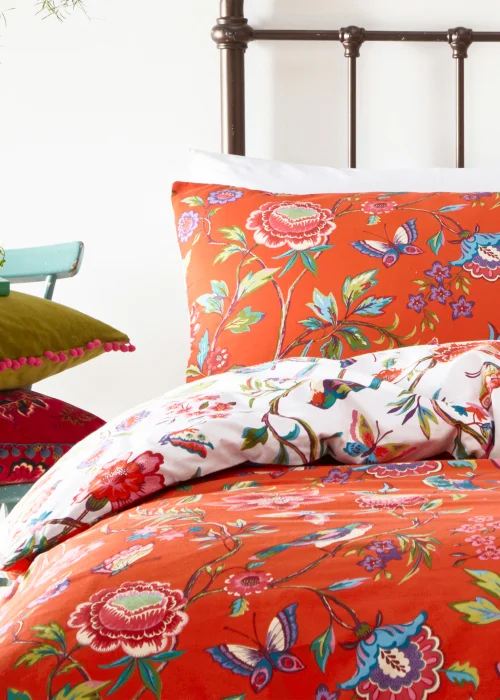 furn. Pomelo Tropical Floral Duvet Cover Set - Double Image 2
