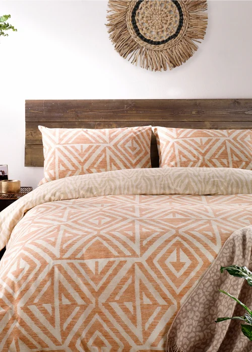 furn. Tanza Global Geometric Duvet Cover - Single Image 1