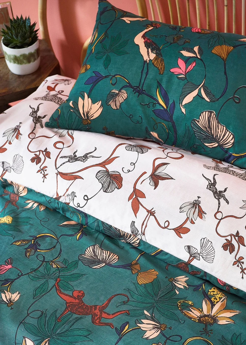 furn. Wildlings Tropical Duvet Cover - Single Image 4