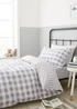 Bianca Fine Linens Check And Stripe Cotton Duvet Cover - Single Image 1