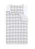 Bianca Fine Linens Check And Stripe Cotton Duvet Cover - Single Image 5