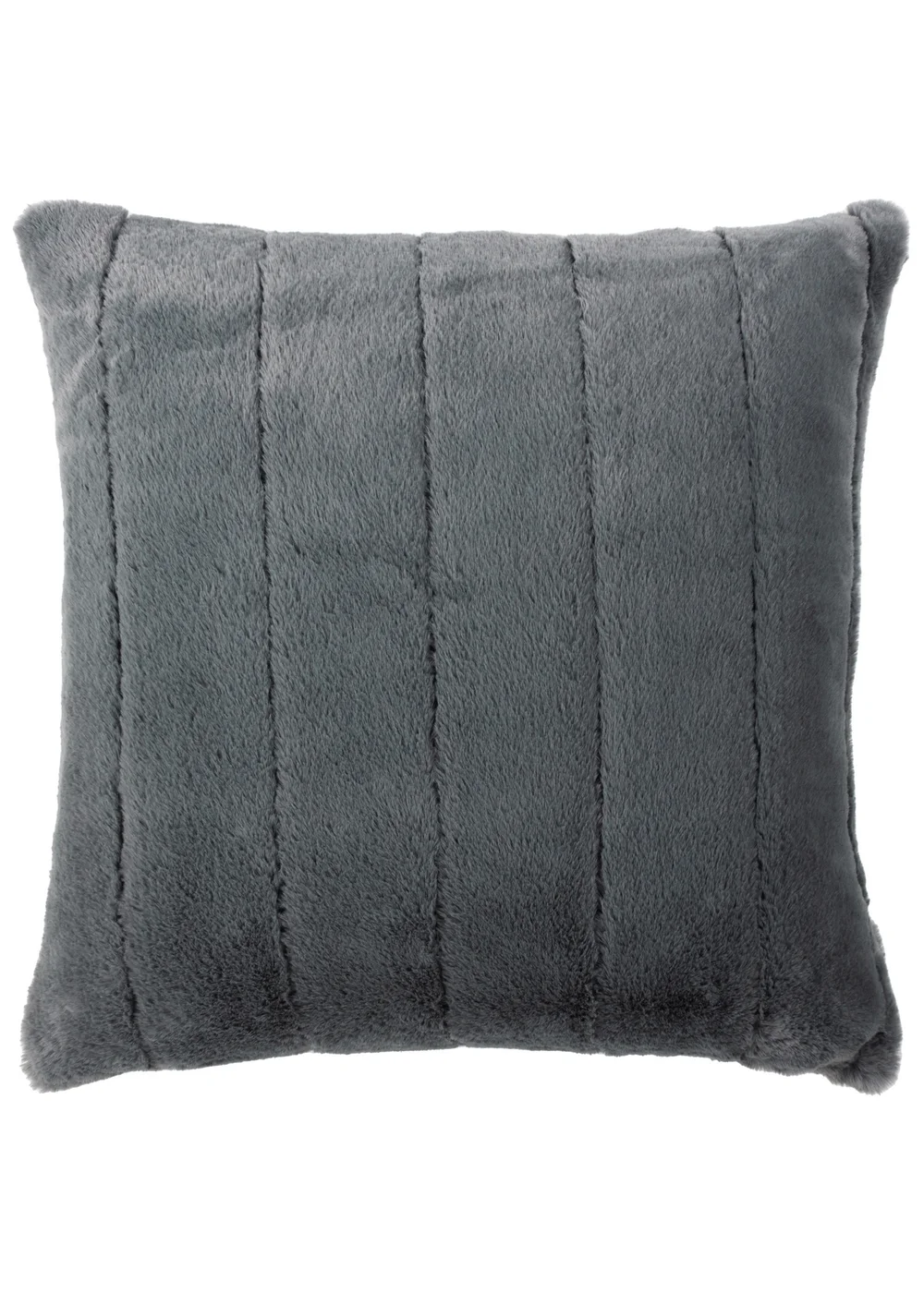 Paoletti Empress Faux Fur Filled Cushion (45cm x 45cm x 8cm) - One Size Image 1