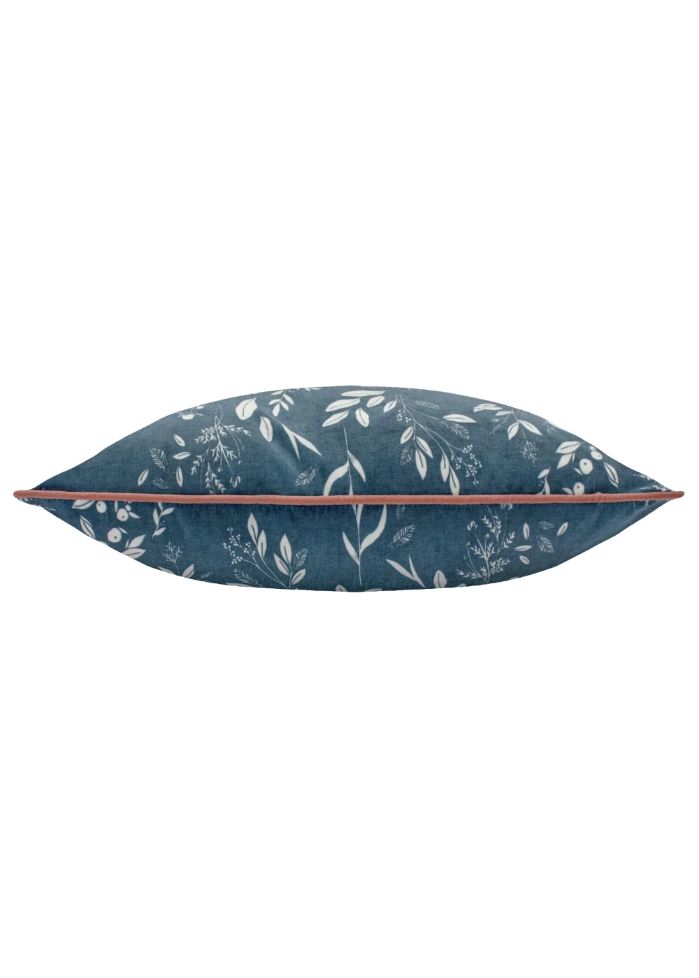 furn. Botanic Printed Velvet Cushion (50cm x 50cm x 8cm) - One Size Image 2