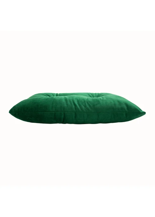 Paoletti Panther Button Velvet Cushion (30cm x 50cm x 8cm) - One Size Image 3
