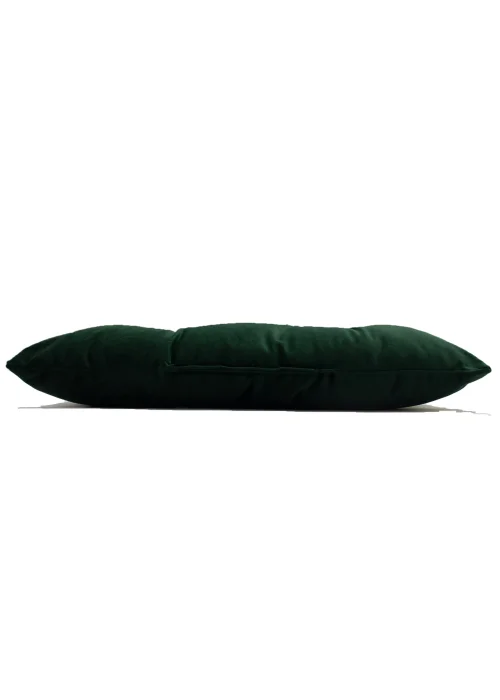 Paoletti Pineapple Button Velvet Cushion (30cm x 50cm x 8cm) - One Size Image 3