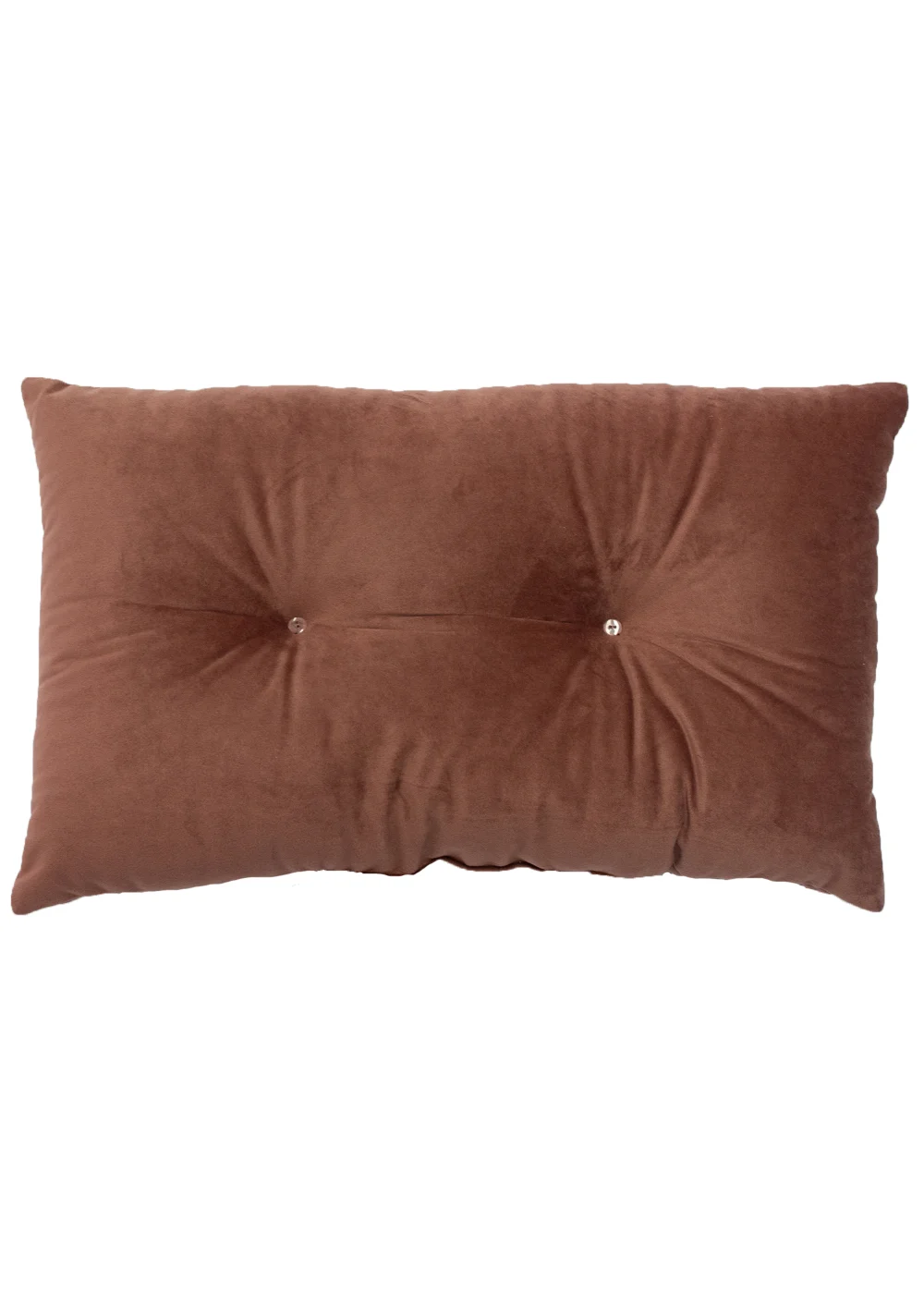 Paoletti Pineapple Button Velvet Cushion (30cm x 50cm x 8cm) - One Size Image 2