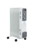 HOMCOM 2180W Oil Filled Radiator Portable Heater (43cm x 24cm x 60cm) - No Size Image 1