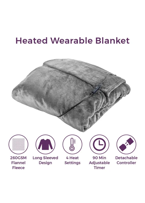 Carmen Heated Wearable Blanket - One Size Image 2
