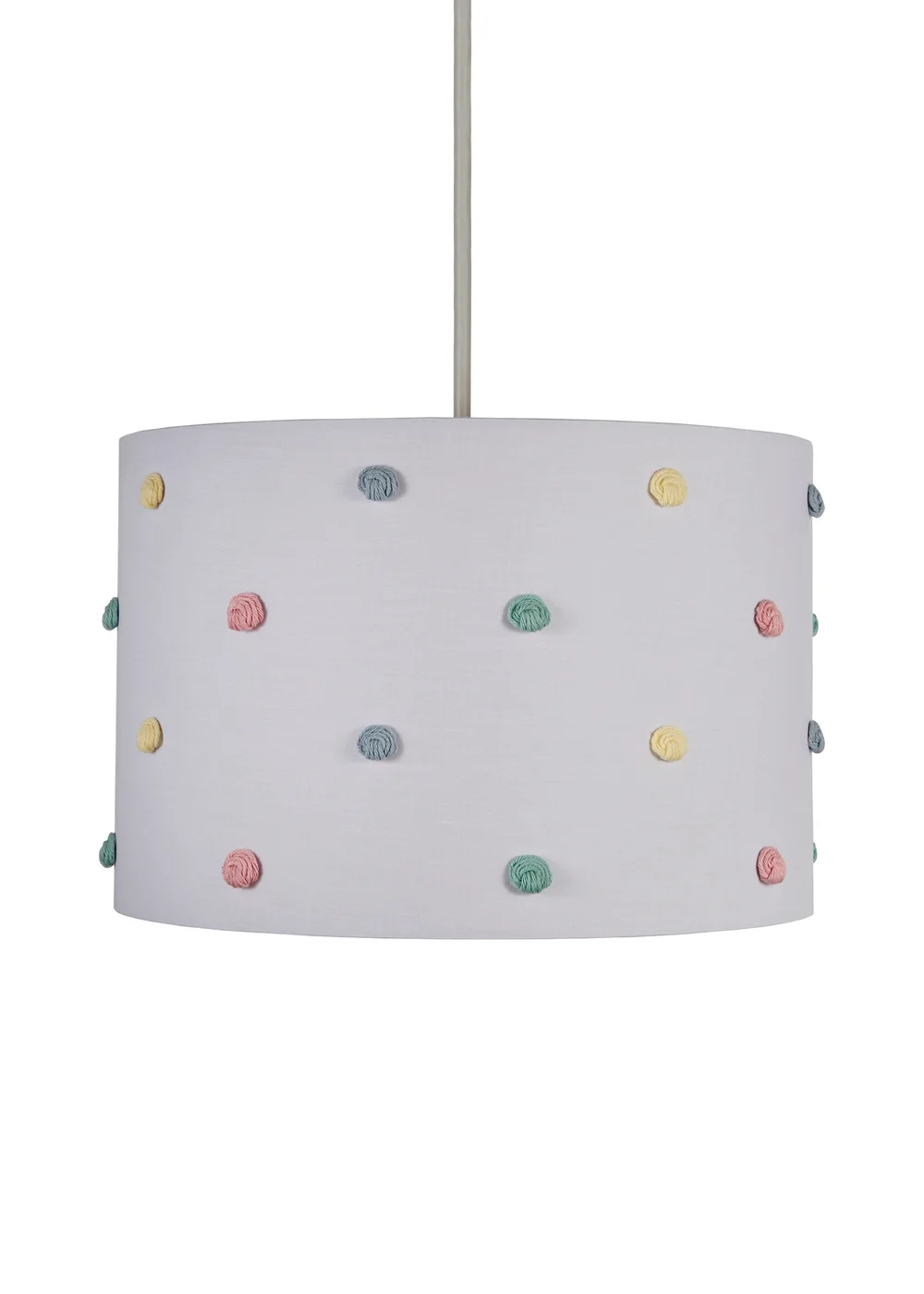 Glow Pom Pom White Shade (20cm x 30cm) - One Size Image 2