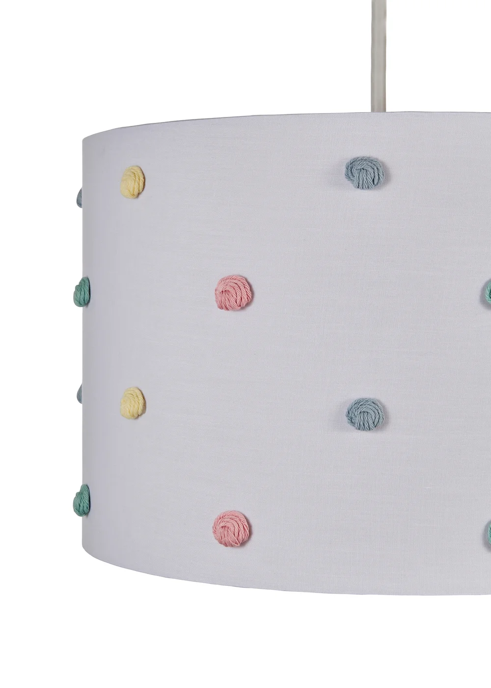 Glow Pom Pom White Shade (20cm x 30cm) - One Size Image 3