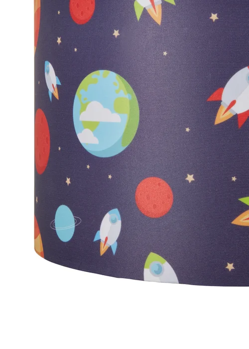 Glow Outer Space Light Shade (20cm x 30cm) - One Size Image 3